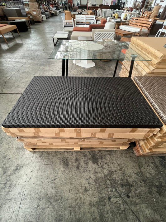 Piano rattan 120x70